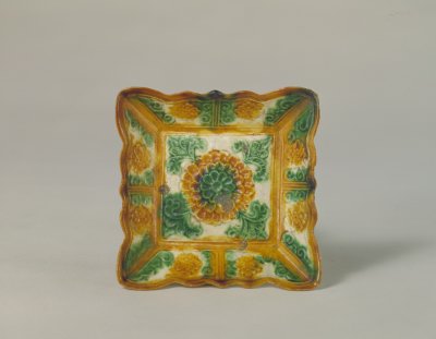 图片[2]-Tri-color printing square plate-China Archive